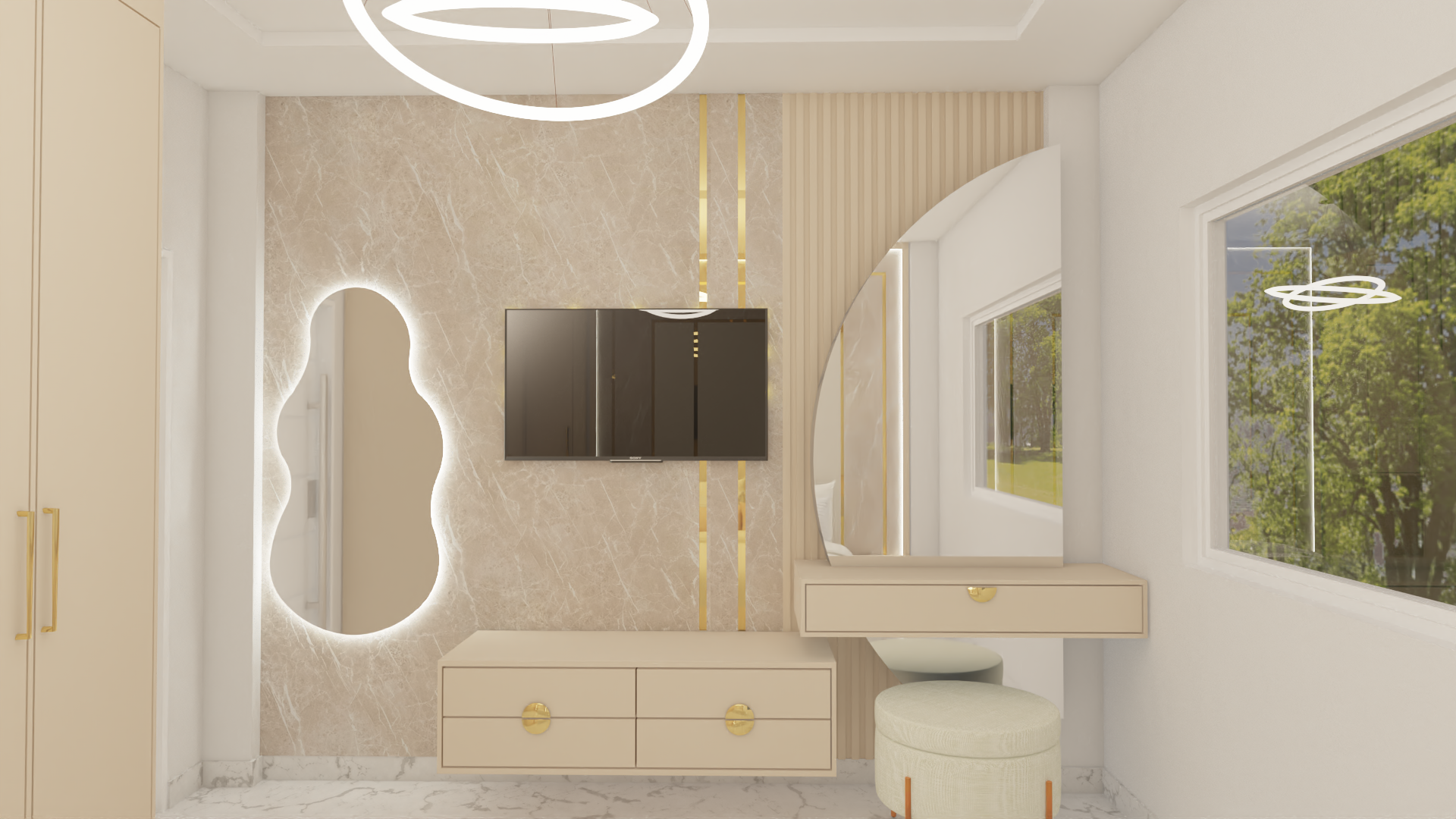 Dormitorio elegante